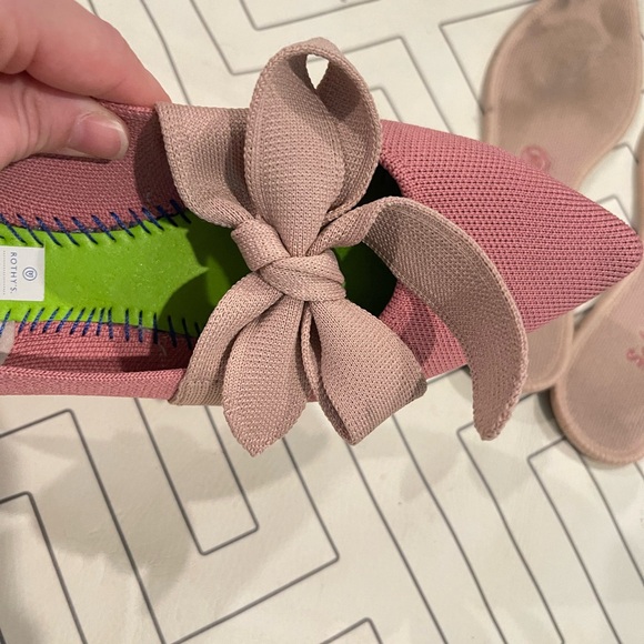 Rothy's The Point Bow Mary Jane Flats - Picture 11 of 12
